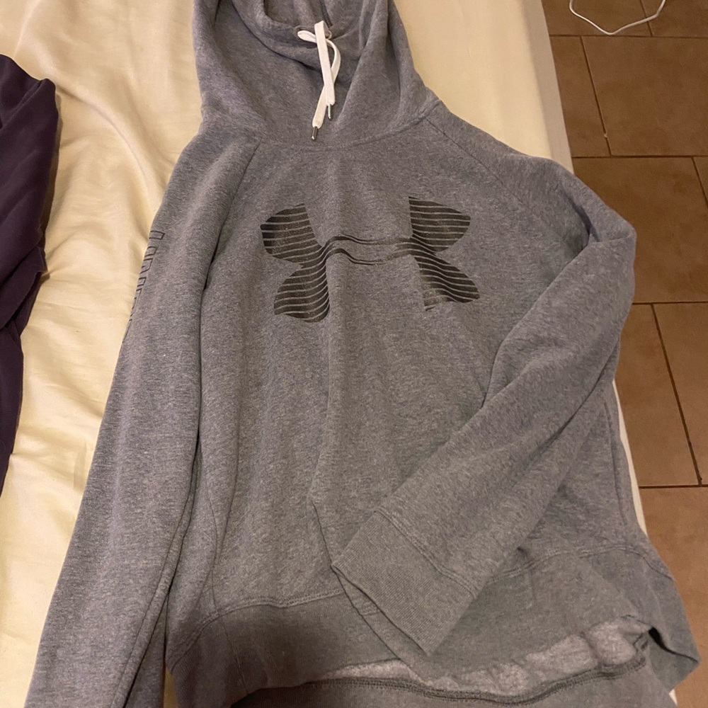 Under Armour Gray Athletic Sweater